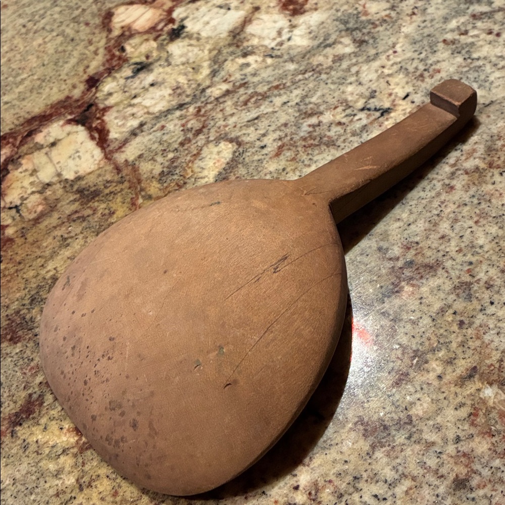 Antique Primitive Butter Paddle Scoop, Carved Wood 1800’s RARE - Picture 2 of 6